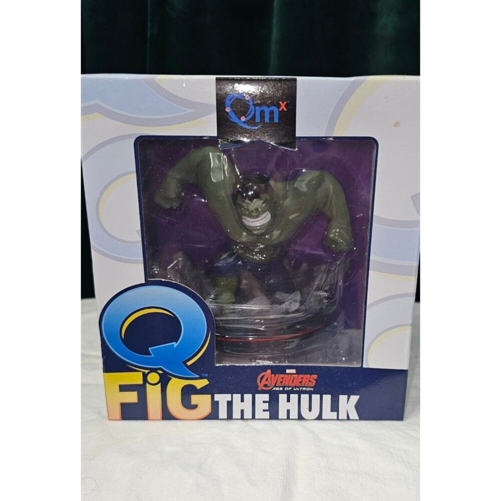 2016 Quantum Mechanix (QMx) Q-Fig collectible figure of the Hulk from Avengers: